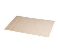 Rhodiarama sous-main rigide simili cuir italien 60x40 cm - Beige