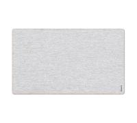 Rhodiarama sous-main souple S (60x35 cm) simili cuir italien - étui kraft - Argent