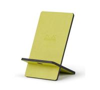 Rhodiarama support pour téléphone mobile simili cuir italien 13x8x8,5 cm - Anis