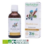 Rhodiola Bio - Tonus Et Stress Teinture-Mère Rhodiola Rosea 50 Ml - Herbiolys