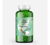 Rhodiola Extrait 120 Gélules - Cure 20 Jours | Aide à Résister au Stress et à l’Épuisement Nerveux - Favorise Vitalité et Équilibre Mental | Conditionnée en France, RUE DES PLANTES