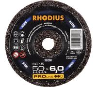 Rhodius 201208 Rhodius SR 15, 25 disques abrasifs 50 x 6,0 x 6,00 mm, forme 1, Proline, Made in Germany, pour acier 25 pc(s)
