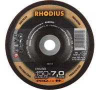 Rhodius 205714 RS38 Disque à ébarber acier inoxydable, acier 10 pc(s)