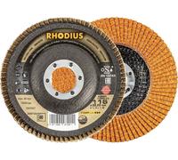 Rhodius 208739 JUMBO LONGLIFE EXTENDED Disque segmenté Grain 80 acier inoxydable, acier 10 pc(s)
