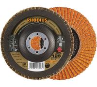 Rhodius 208740 JUMBO LONGLIFE EXTENDED Disque segmenté Grain 40 acier inoxydable, acier 10 pc(s)