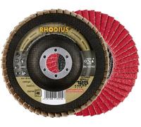Rhodius 208745 JUMBO SPEED Disque segmenté Diamètre 115 mm Ø de perçage 22.23 mm Grain 80 acier inoxydable 1 pc(s)