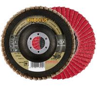 Rhodius 208746 JUMBO SPEED Disque segmenté Diamètre 125 mm Ø de perçage 22.23 mm Grain 40 acier inoxydable 1 pc(s)