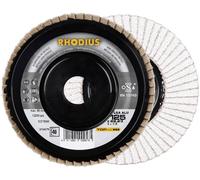 Rhodius 210474 LGA ALU Disque segmenté Diamètre 115 mm Ø de perçage 22.23 mm Métaux non ferreux