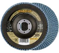 Rhodius 210481 LSZ F3 Disque segmenté Diamètre 115 mm Ø de perçage 22.23 mm acier inoxydable