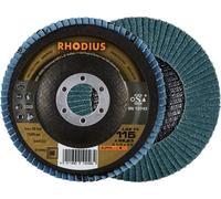 Rhodius 210592 LGZ F3 Disque segmenté Grain 60 acier inoxydable, acier 10 pc(s)