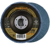 Rhodius 210663 LSZ F3 Disque segmenté Diamètre 115 mm Ø de perçage 22.23 mm acier inoxydable