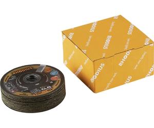 Rhodius 211295 Jeu de disque à tronçonner 125 mm 25 pc(s) acier inoxydable, acier