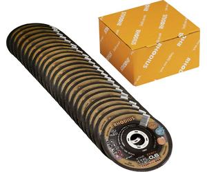 Rhodius 211300 Jeu de disque à tronçonner 115 mm 25 pc(s) acier inoxydable, acier