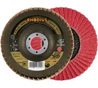 Rhodius - Disque à lamelles - TOPLINE JUMBO SPEED PACK - 125 x 22,23 mm - Grain 40 G - Pack de 5