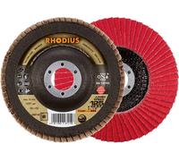 Rhodius 211313 JUMBO SPEED PACK Disque segmenté Diamètre 125 mm Ø de perçage 22.23 mm Grain 80 5 pc(s)