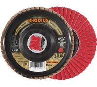 Rhodius 211398 JUMBO SPEED P X-LOCK Disque segmenté Grain 40 acier inoxydable, acier 10 pc(s)