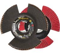 Rhodius 211405 VISION SPEED X-LOCK Disque segmenté Grain 60 acier inoxydable, acier, Métaux non ferreux 10 pc(s)