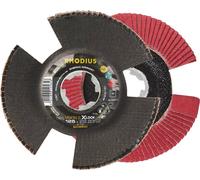 Rhodius 211406 VISION SPEED X-LOCK Disque segmenté Grain 80 acier inoxydable, acier, Métaux non ferreux 10 pc(s)