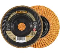 Rhodius 211410 JUMBO LONGLIFE TRIM Disque segmenté Grain 40 acier inoxydable, acier 10 pc(s)