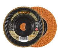 Rhodius 211411 JUMBO LONGLIFE TRIM Disque segmenté Grain 60 acier inoxydable,