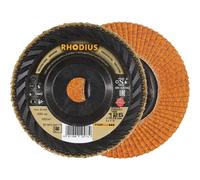 Rhodius 211412 JUMBO LONGLIFE TRIM Disque segmenté Grain 80 acier inoxydable,