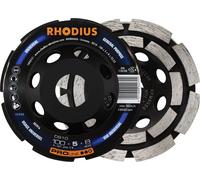 Rhodius 302916 Rhodius DS10, meule diamantée 100 x 5,0 x 8,0 x 22,23 mm, meule diamantée, Proline, pour béton DS10 1 pc(s)