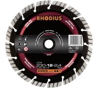Rhodius 303163 LD4 Disque à tronçonner diamanté Diamètre 180 mm Ø de perçage 22.23 mm Pierre naturelle 1 pc(s)