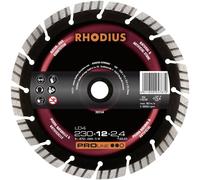 Rhodius 303164 LD4 Disque à tronçonner diamanté Diamètre 230 mm Ø de perçage 22.23 mm Pierre naturelle 1 pc(s)