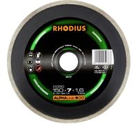 Rhodius 303197 Disque à tronçonner diamanté 150 mm 1 pc(s) Carrelage, Céramique