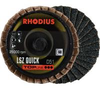 Rhodius 303931 LSZ QUICK Disque segmenté acier inoxydable, acier, Métaux non ferreux 10 pc(s)