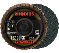 Rhodius 303933 LSZ QUICK Disque segmenté Grain 120 acier inoxydable, acier, Métaux non ferreux 10 pc(s)