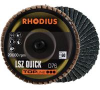 Rhodius 303935 LSZ QUICK Disque segmenté Grain 60 acier inoxydable, acier, Métaux non ferreux 10 pc(s)