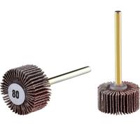 Rhodius 305108 RHODIUS FS MINI, 10 meuleuses à Rhodius 20 x 10 x 3,0 mm, grain 80, Topline, pour acier inoxydable, acier, bois 10 pc(s)