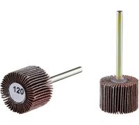 Rhodius 305112 RHODIUS FS MINI, 10 meuleuses à Rhodius 20 x 15 x 3,0 mm, Korn 120, Topline, pour acier inoxydable, acier, bois 10