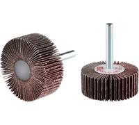 Rhodius 305141 RHODIUS FS, 10 meuleuses à Rhodius 50 x 20 x 6,0 mm, grain 150, Topline, pour acier inoxydable, acier, bois 10