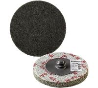 Rhodius 305288 Rhodius VKS QUICK, 10 pièces de feutre abrasif 51 mm, 6 A Medium, Topline, pour acier inoxydable, acier, métaux