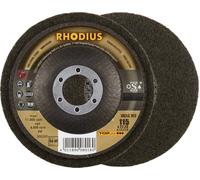 Rhodius 305300 Rhodius VKSG WS, 2 disques compacts non-tissés 115 x 22,23 mm, droits, 6S-very fine, Topline, Made in Germany