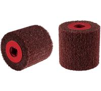 Rhodius 305357 Rhodius VW, rouleaux non-tissés 100 x 100 x 19,00 mm, cool, Topline, pour acier inoxydable, acier, métaux non