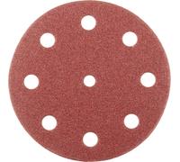 Rhodius 305608 Rhodius KERR V F, 50 rondelles auto-agrippantes 125 mm, forme CK 00, grain 80, Proline, pour acier inoxydable