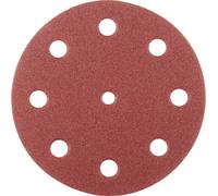 Rhodius 305609 Rhodius KERR V F, 50 rondelles auto-agrippantes 125 mm, forme CK 00, grain 120, Proline, pour acier inoxydable
