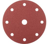 Rhodius 305616 Rhodius KERR V F, 50 rondelles auto-agrippantes 150 mm, forme CK 00, grain 120, Proline, pour acier inoxydable