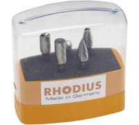 Rhodius 305860 Jeu de fraises Carbure de tungstène 5 pièces