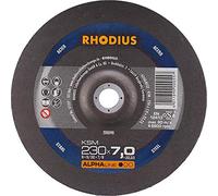 RHODIUS ALPHAline KSM Lot de 10 disques à ébarber en acier 230 x 7,0 x 22,23 mm