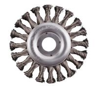 RHODIUS Brosse circulaire en acier Rhodius SRBZ avec fils d'acier torsadés pour meuleuses angulaires, 125 x 13 x 28 x 22,23 mm Quantité:1