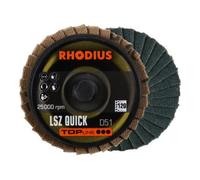 Rhodius 303933 LSZ QUICK Disque segmenté Grain 120 acier inoxydable, acier, Métaux non ferreux 10 pc(s)