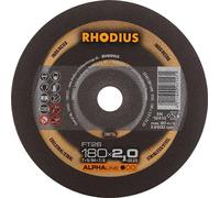 Rhodius Disque à tronçonner FT 26 180x2,0x22,23mm acier inoxydable Alphaline - 208726