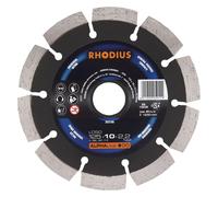 RHODIUS Disque de diamant de coupe DL 50 / 125 x 10,0 x 2,2 x Longueur 22,23 mm seulement