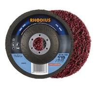 Rhodius Disque de nettoyage non tissé - TOPLINE - SVS - 115 X 22,23mm G