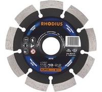 Rhodius Disque de tronconnage diamant - ALPHALINE - LD50 - 115 X 10,0 X 2,2 X 22,23mm G