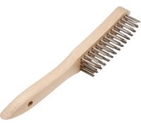 RHODIUS EHBG, 12 pièces brosse à main 4 rangées mm, droite, Topline, pour acier inoxydable, acier. Rhodius EHBG, 12 pièces EHBG
